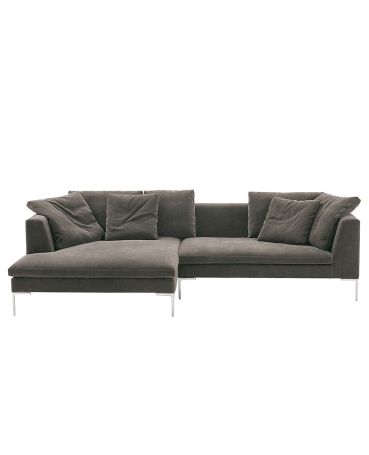 Charles Large divano con chaise longue