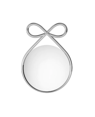 Ribbon Mirror Metal Finish