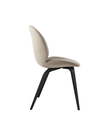 Beetle chair - upholstered with wood base