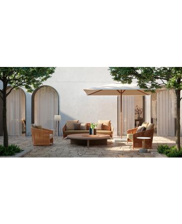 Bitta Lounge Outdoor 2-Seater Sofa