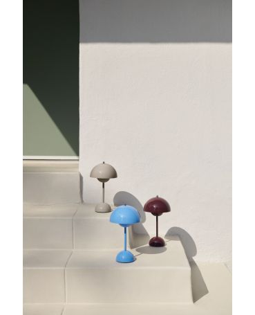 Flowerpot Battery Table Lamp