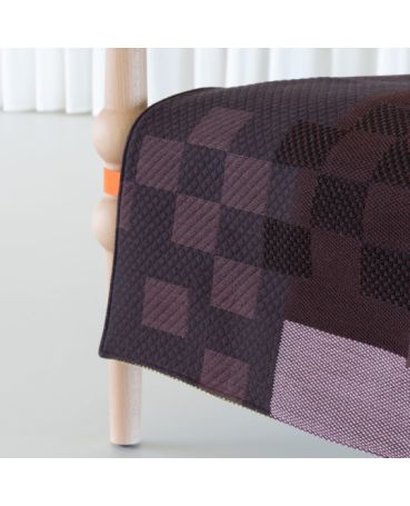 Poltrona Twain con coperta a drappo