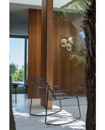 Poltrona a dondolo Outdoor Rio R50