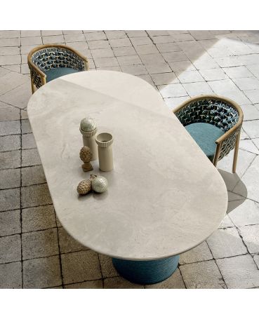 Patio Outdoor Oval Table